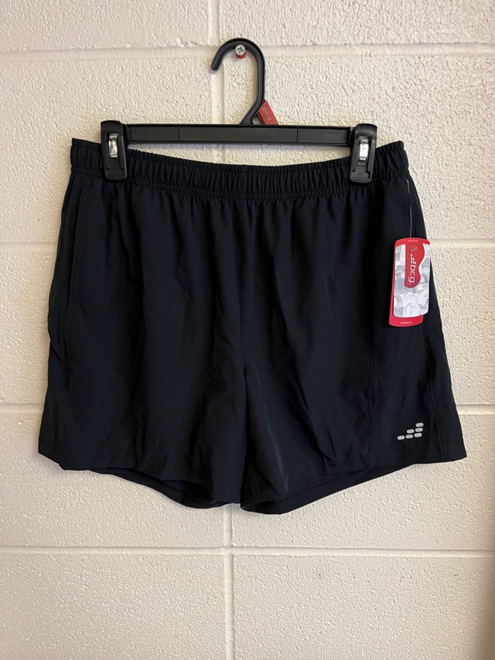 BCG Black Running Shorts Medium
